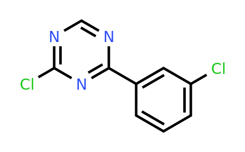 CAS 1053658-39-1 | 2-Chloro-4-(3-chlorophenyl)-1,3,5-triazine