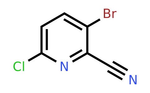 CAS 1053659-39-4 | 3-bromo-6-chloropyridine-2-carbonitrile