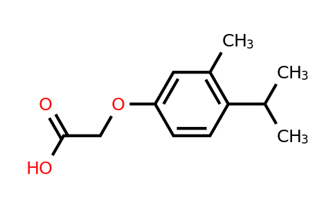 CAS 105401-43-2 | 2-[3-methyl-4-(propan-2-yl)phenoxy]acetic acid