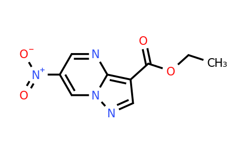 CAS 105411-95-8 | ethyl 6-nitropyrazolo[1,5-a]pyrimidine-3-carboxylate