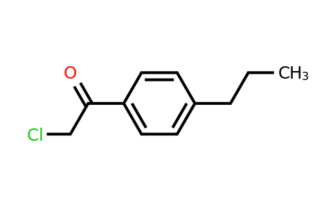 CAS 105443-49-0 | 2-chloro-1-(4-propylphenyl)ethan-1-one