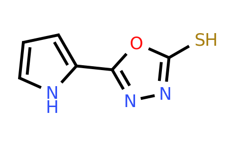 CAS 10551-16-3 | 5-(1H-pyrrol-2-yl)-1,3,4-oxadiazole-2-thiol