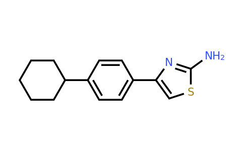 CAS 105512-86-5 | 4-(4-cyclohexylphenyl)-1,3-thiazol-2-amine