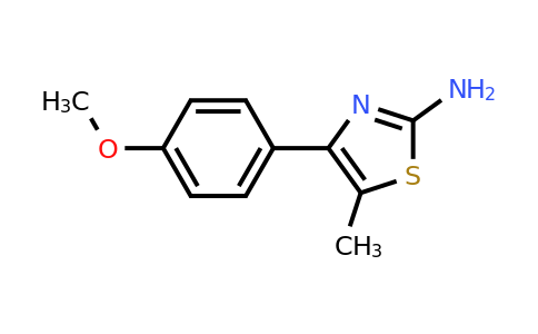 CAS 105512-88-7 | 4-(4-methoxyphenyl)-5-methyl-1,3-thiazol-2-amine