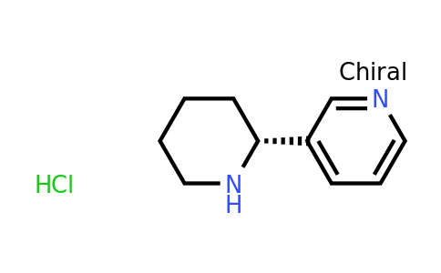 CAS 1055196 29 6 R 3 Piperidin 2 yl pyridine Hydrochloride Synblock cas-1055196-29-6-r-3-piperidin-2-yl-pyridine-hydrochloride-synblock