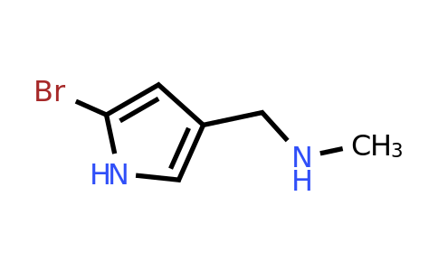 CAS 1055307-70-4 | 1-(5-Bromo-1H-pyrrol-3-yl)-N-methylmethanamine
