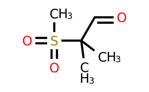 2-methanesulfonyl-2-methylpropanal