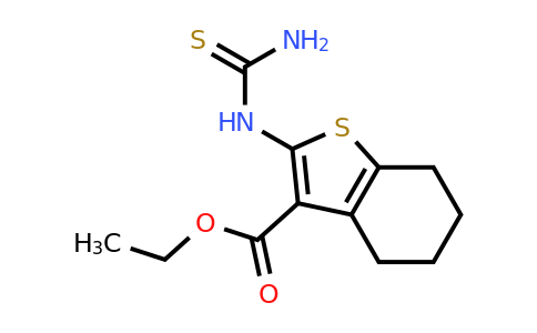 CAS 105544-62-5 | ethyl 2-(carbamothioylamino)-4,5,6,7-tetrahydro-1-benzothiophene-3-carboxylate
