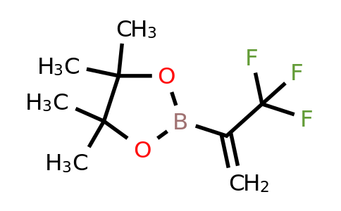 CAS 1055881-27-0 | 4,4,5,5-Tetramethyl-2-(3,3,3-trifluoroprop-1-EN-2-YL)-1,3,2-dioxaborolane