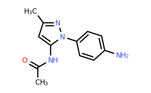 CAS 105602-27-5 | N-[1-(4-Aminophenyl)-3-methyl-1H-pyrazol-5-yl]acetamide