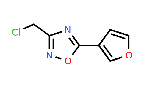 CAS 1056157-29-9 | 3-(Chloromethyl)-5-(furan-3-yl)-1,2,4-oxadiazole