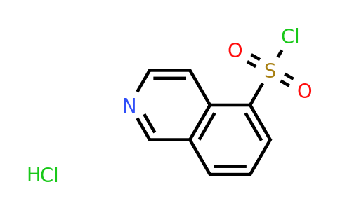 CAS 105627-79-0 | isoquinoline-5-sulfonyl chloride hydrochloride