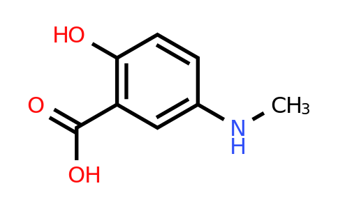 CAS 105650-29-1 | 2-Hydroxy-5-(methylamino)benzoic acid