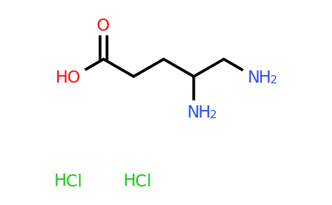 CAS 105655-72-9 | 4,5-Diaminopentanoic acid dihydrochloride