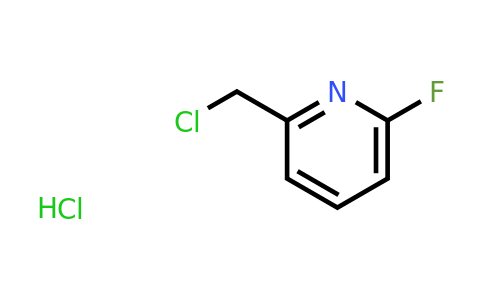 CAS 1056598-94-7 | 2-(Chloromethyl)-6-fluoropyridine hydrochloride