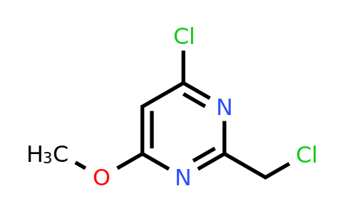CAS 1056897-78-9 | 4-Chloro-2-(chloromethyl)-6-methoxypyrimidine
