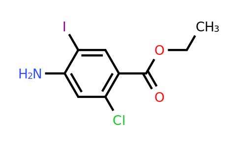 CAS 1057076-51-3 | Ethyl 4-amino-2-chloro-5-iodobenzoate