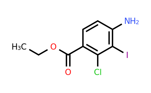 CAS 1057076-54-6 | Ethyl 4-amino-2-chloro-3-iodobenzoate