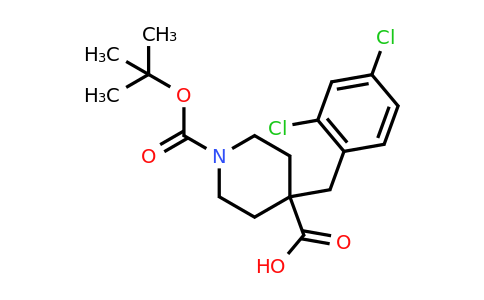 1-Boc-4-(2,4-dichlorobenzyl)-4-carboxypiperidine