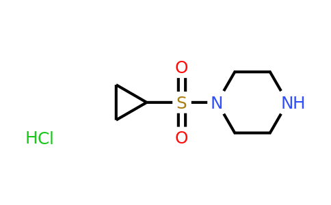 CAS 1057385-13-3 | 1-(cyclopropylsulfonyl)piperazine hydrochloride