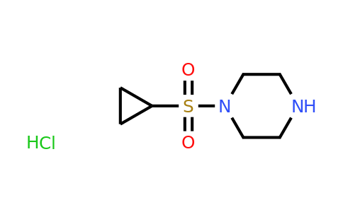1-(cyclopropylsulfonyl)piperazine hydrochloride