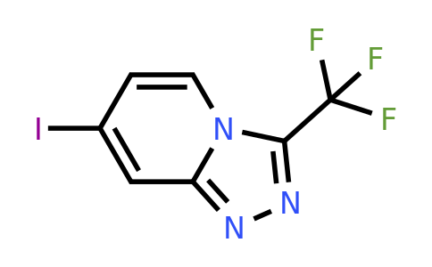 CAS 1057393-75-5 | 7-iodo-3-(trifluoromethyl)-[1,2,4]triazolo[4,3-a]pyridine