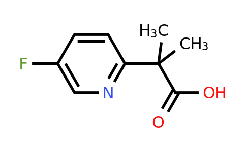 CAS 1057395-84-2 | 2-(5-Fluoropyridin-2-yl)-2-methylpropanoic acid