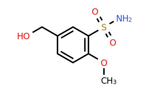 CAS 105764-06-5 | 5-(Hydroxymethyl)-2-methoxybenzene-1-sulfonamide