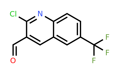 2-Chloro-6-(trifluoromethyl)quinoline-3-carbaldehyde