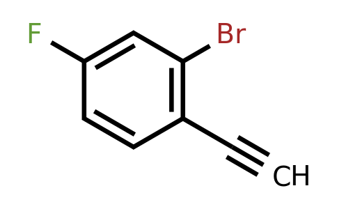 CAS 1057670-01-5 | 2-Bromo-4-fluorophenylacetylene