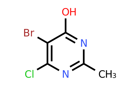 CAS 105806-11-9 | 5-Bromo-6-chloro-2-methylpyrimidin-4-ol