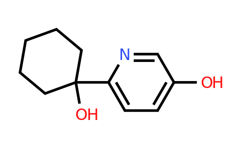 CAS 1058159-11-7 | 6-(1-Hydroxycyclohexyl)pyridin-3-ol