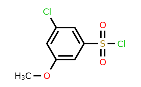 CAS 1058740-21-8 | 3-Chloro-5-methoxybenzenesulfonyl chloride