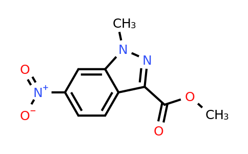 CAS 1058740-88-7 | methyl 1-methyl-6-nitro-1H-indazole-3-carboxylate