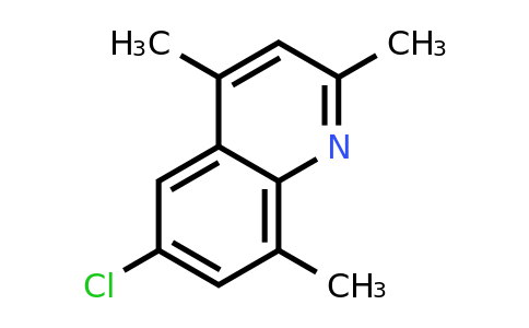 CAS 105907-08-2 | 6-Chloro-2,4,8-trimethylquinoline