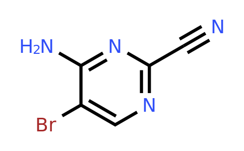CAS 1059174-68-3 | 4-Amino-5-bromopyrimidine-2-carbonitrile