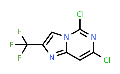 CAS 1059191-46-6 | 5,7-dichloro-2-(trifluoromethyl)imidazo[1,2-c]pyrimidine