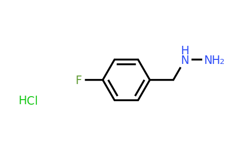 CAS 1059626-05-9 | [(4-fluorophenyl)methyl]hydrazine hydrochloride