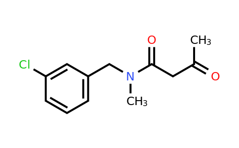 CAS 105964-54-3 | N-[(3-Chlorophenyl)methyl]-N-methyl-3-oxobutanamide