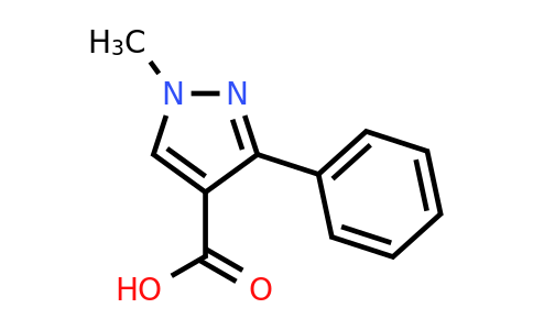 CAS 105994-56-7 | 1-methyl-3-phenyl-1H-pyrazole-4-carboxylic acid