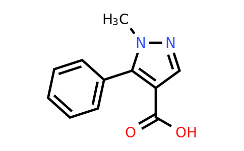 CAS 105994-75-0 | 1-methyl-5-phenyl-1H-pyrazole-4-carboxylic acid