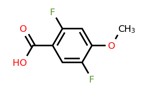 CAS 1060739-01-6 | 2,5-Difluoro-4-methoxybenzoic acid