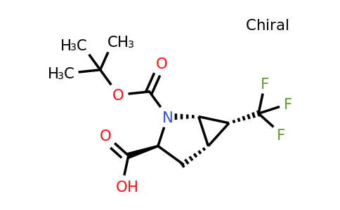 CAS 1060742-24-6 | (1S,3S,5S,6R)-2-[(tert-butoxy)carbonyl]-6-(trifluoromethyl)-2-azabicyclo[3.1.0]hexane-3-carboxylic acid