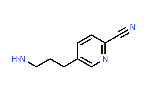 CAS 1060801-04-8 | 5-(3-Aminopropyl)picolinonitrile