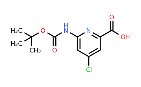 CAS 1060801-16-2 | 6-(Tert-butoxycarbonylamino)-4-chloropicolinic acid