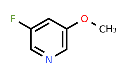 CAS 1060801-62-8 | 3-Fluoro-5-methoxypyridine