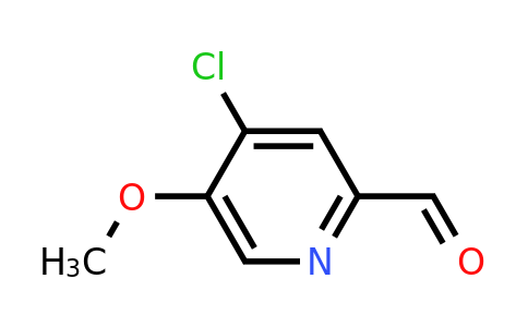 CAS 1060801-63-9 | 4-Chloro-5-methoxypicolinaldehyde