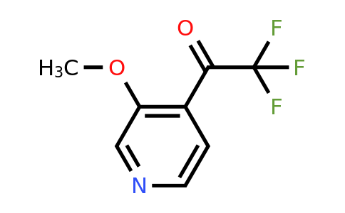 CAS 1060801-80-0 | 2,2,2-Trifluoro-1-(3-methoxypyridin-4-YL)ethanone