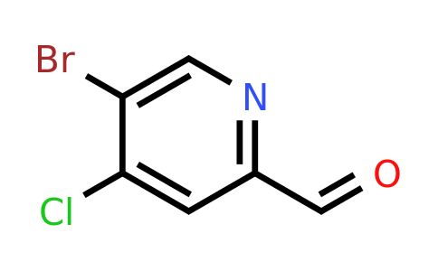CAS 1060802-20-1 | 5-Bromo-4-chloropicolinaldehyde