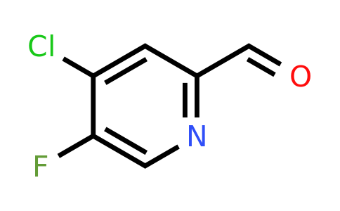 CAS 1060802-32-5 | 4-Chloro-5-fluoropicolinaldehyde